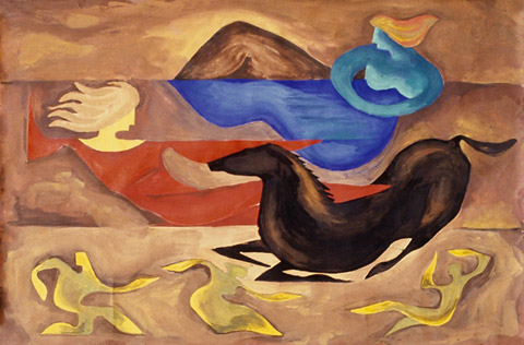 Bhakhra Hydro mural design, 1968