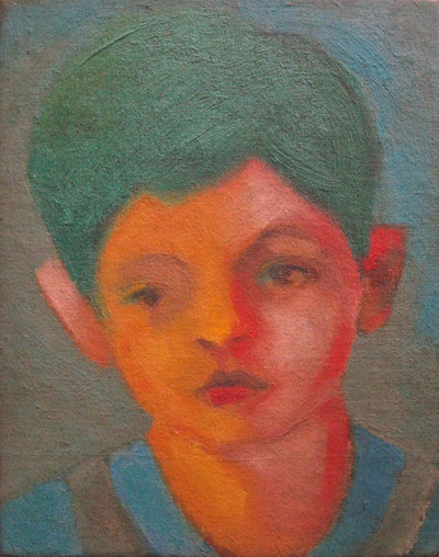 Chinu, My Nephew, a painting