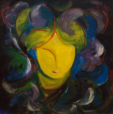 Emerging Form, a painting by Suraj Ghai