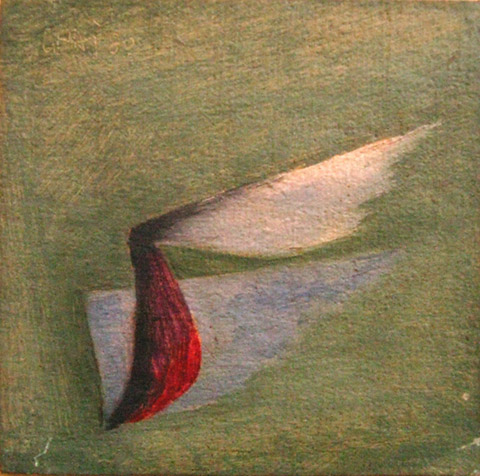 The Bleeding Wing, a painting by Suraj Ghai